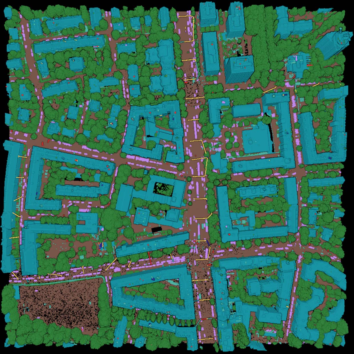 The processed dataset, which contributes to the digital twin of the city of Munich
